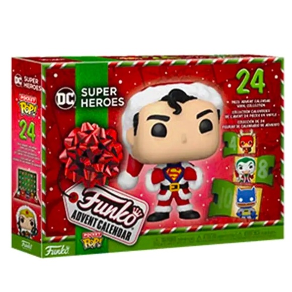 New Funko Advent Calendar DC 2023 - Superman - DC Comics - 24 Days Of Surprise - Picture 1 of 9